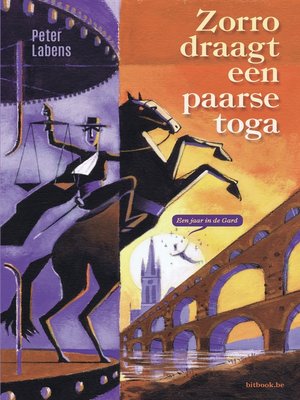 cover image of Zorro draagt een paarse toga